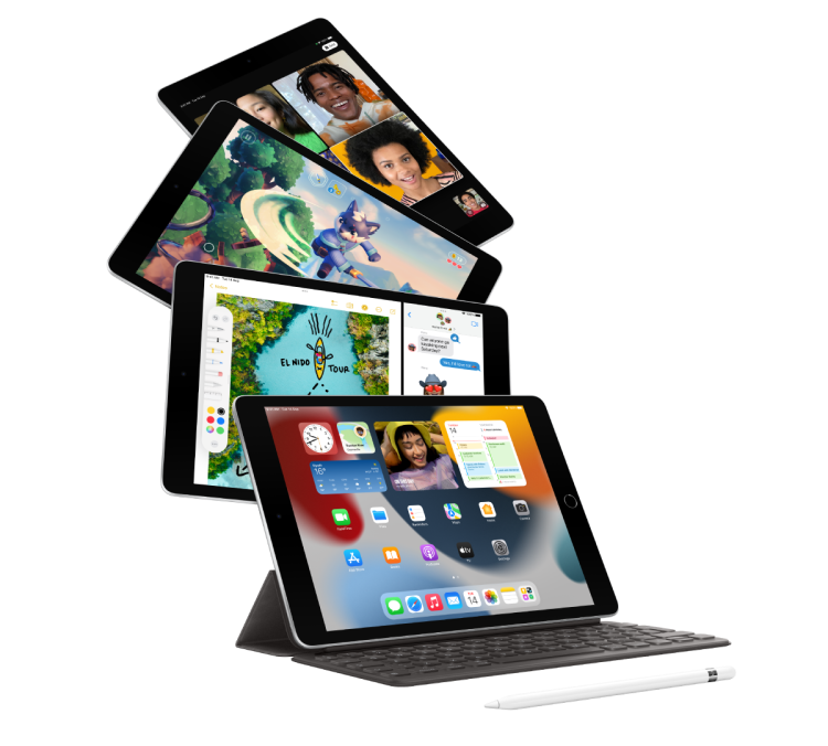 صورة iPad 10.2  WiFi+Cellular 2021- 64GB Silver