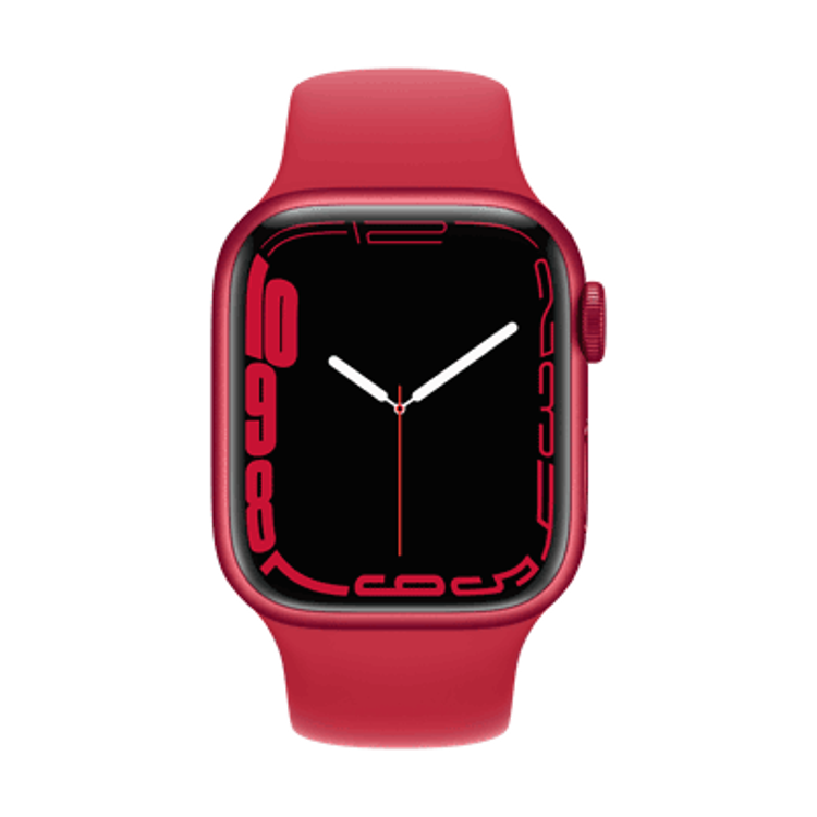 صورة Apple watch series 7 GPS 45mm Red
