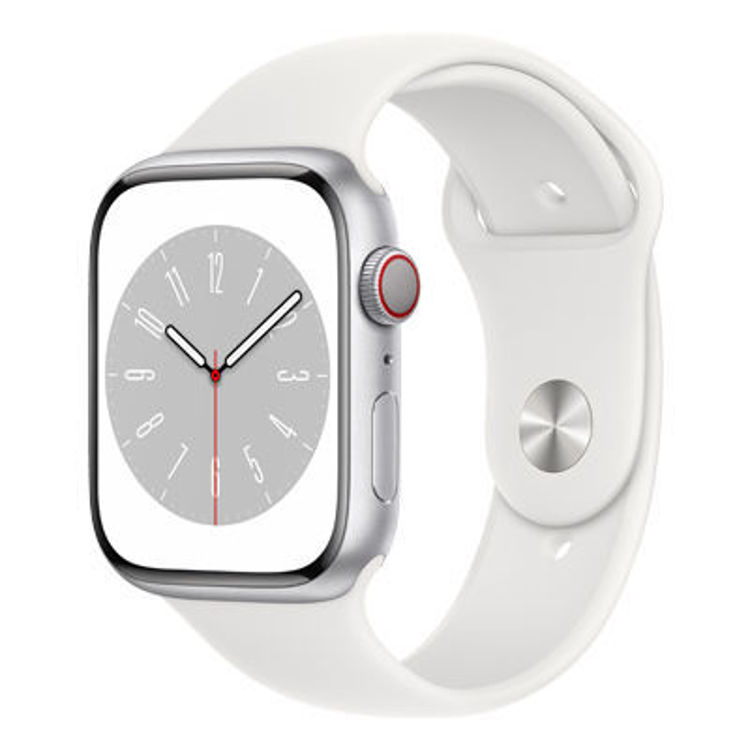 صورة Apple Watch Series 8 Cellular 45mm Silver