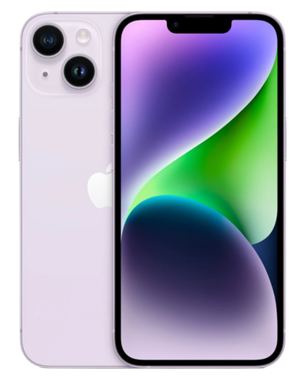 صورة Apple iPhone 14 128 GB Purple - NBK Offer