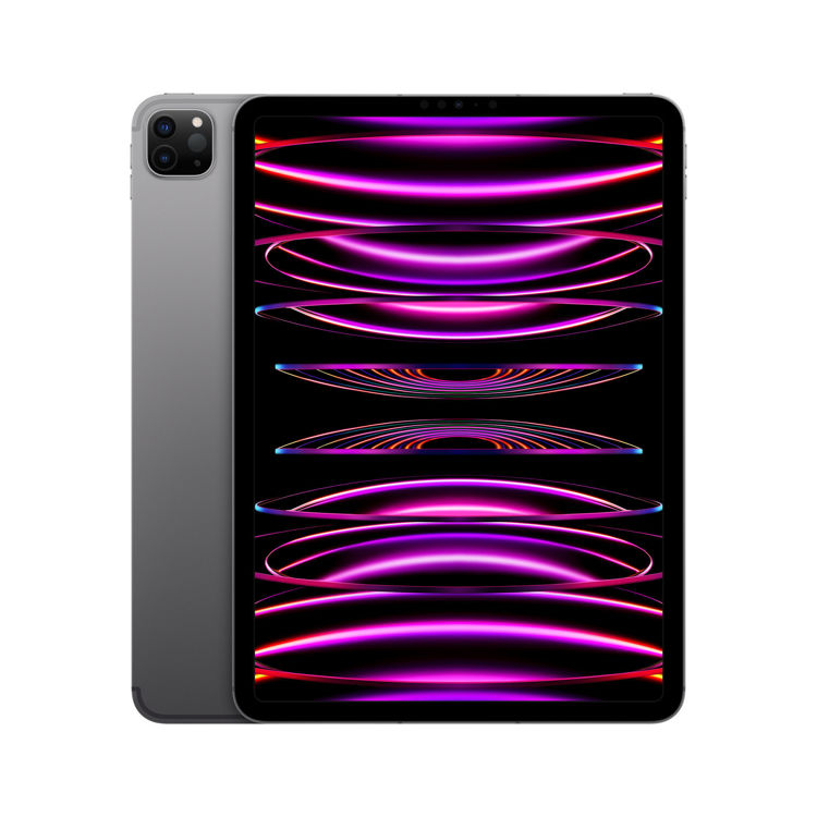 صورة iPad Pro 11"  Cellular 128GB Space Grey 2022