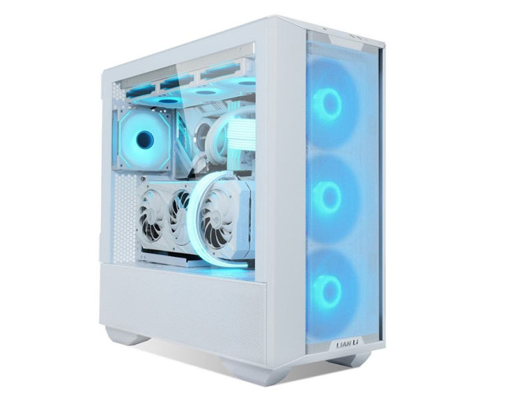 Picture of LIAN LI Lancool III RGB Mid Tower Gaming Case - White