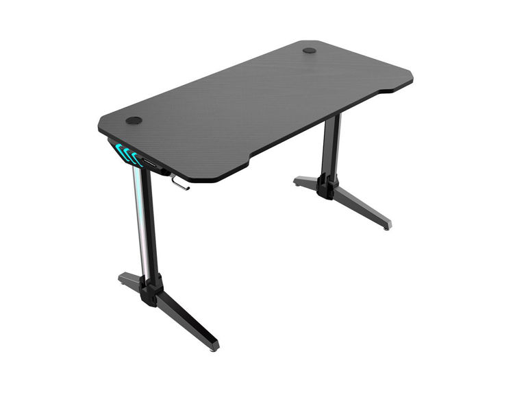صورة Anda Seat Masks 2 RGB LED Lightening Gaming Desk Dimension 120 60CM Black