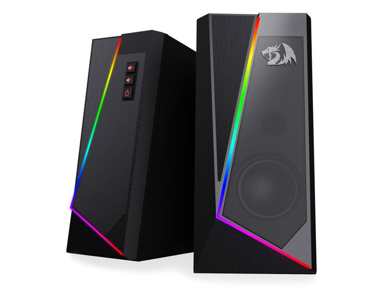 صورة Redragon ANVIL GS520 RGB Wired Gaming Stereo Speakers - Black