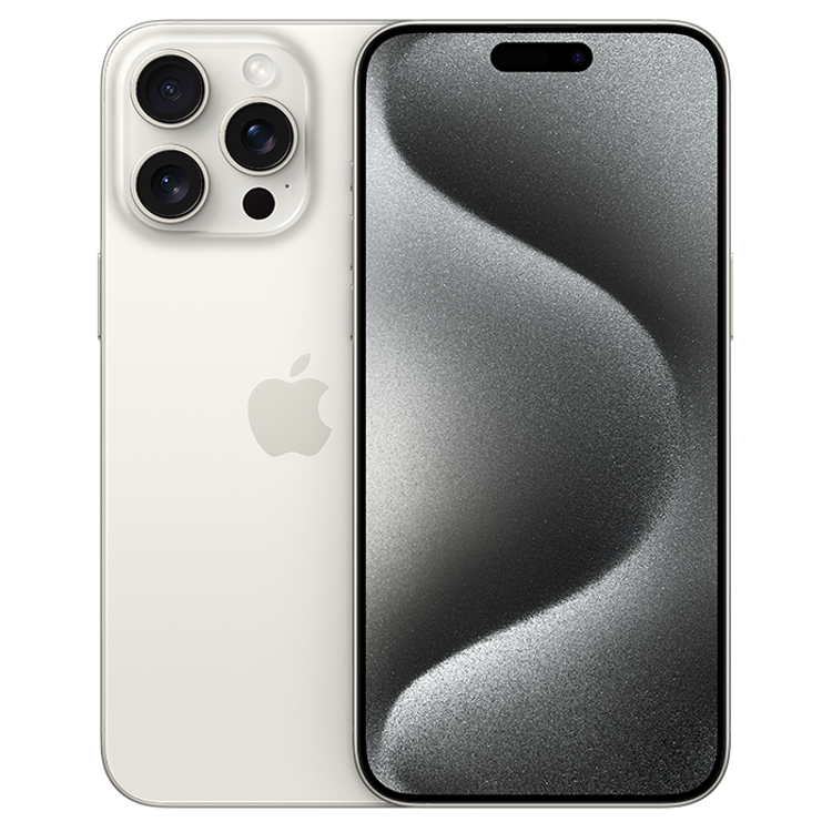 صورة Apple iPhone 15 Pro 256 GB White Titanium