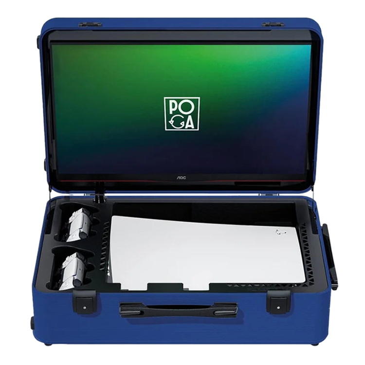 صورة POGA Lux Portable Gaming Monitor PlayStation PS5 Kuwait Blue Limited Edition